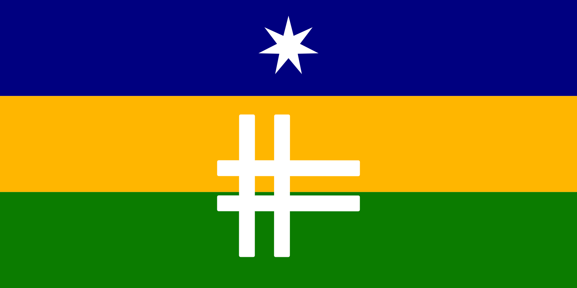 The redesigned Adelaide flag
